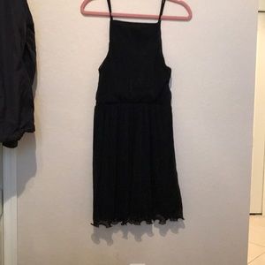 Shimmery black party dress